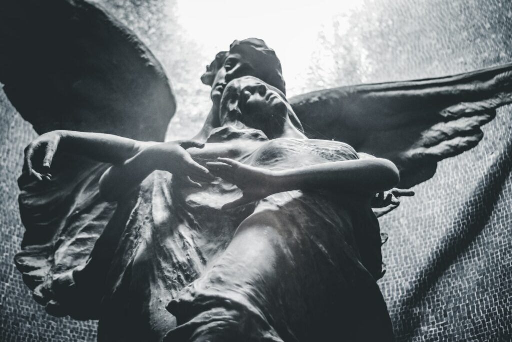 angel statue