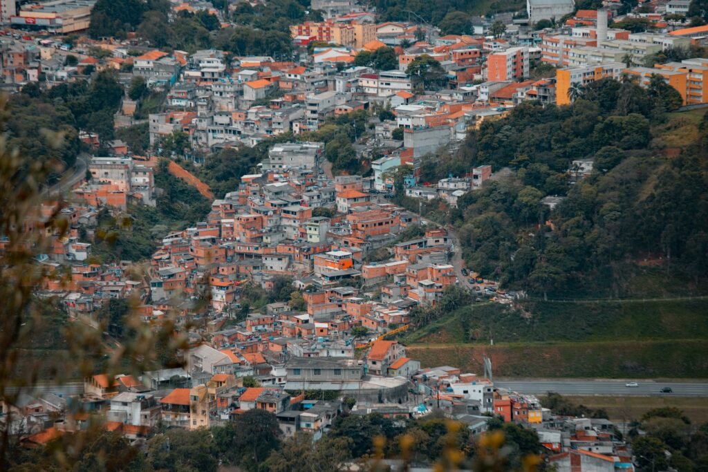 aerial view of city during daytime