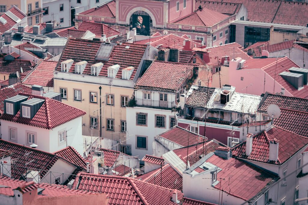 brown and white concrete houses