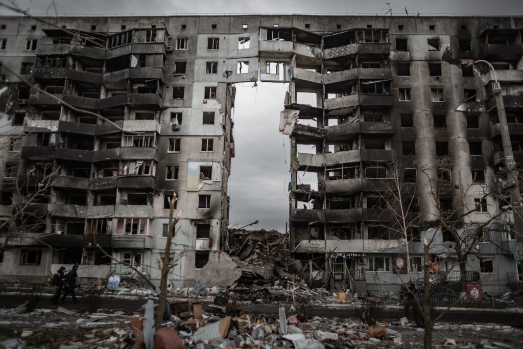 Exploded House in Borodyanka