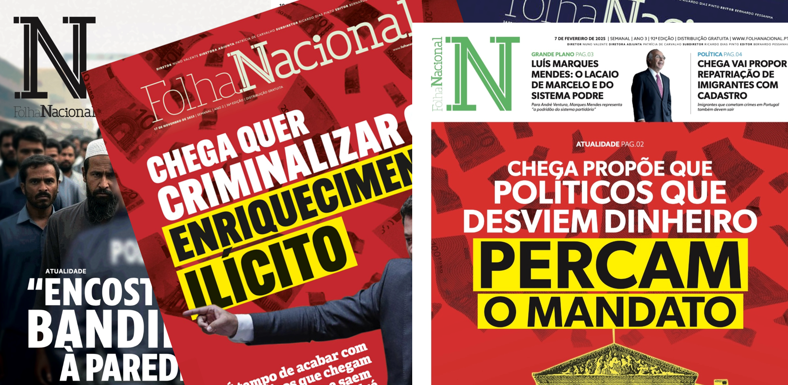 Jornal do Chega com ‘tratamento de favor’ do regulador dos media