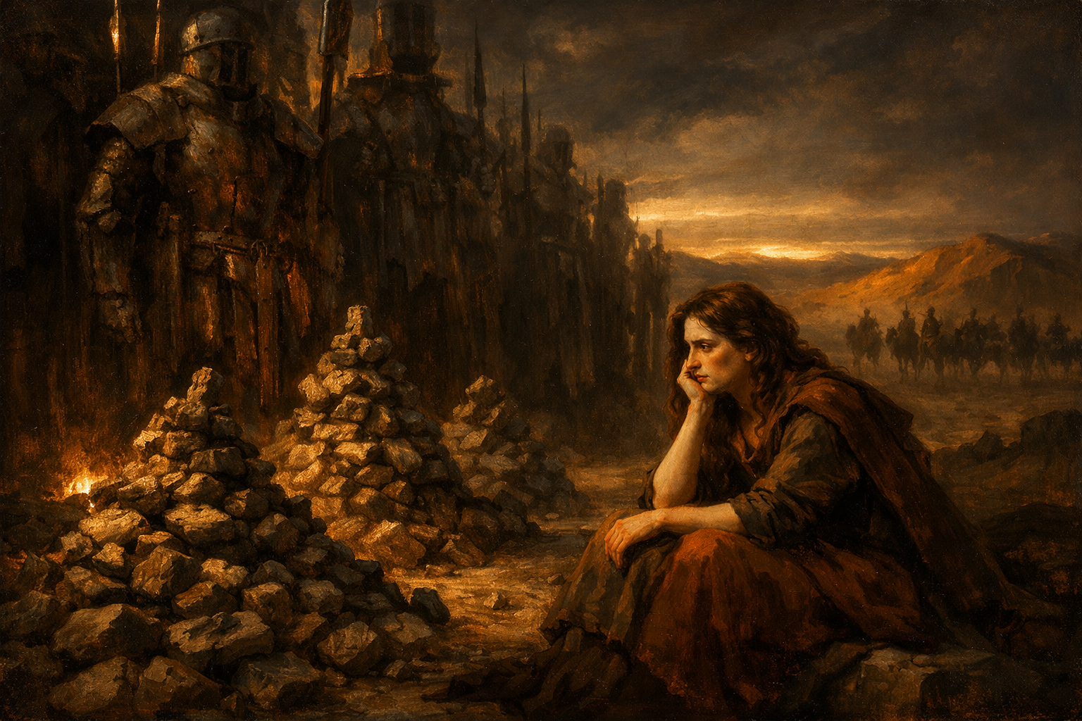 A religião dos desertos, os deuses de areia